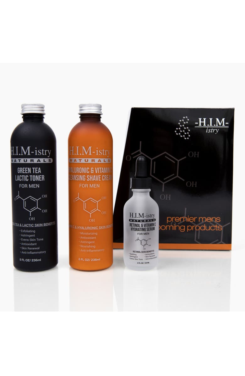 HIMistry Naturals H.I.M.-istry Naturals Anti-Aging Shaving System Set, Main, color, 