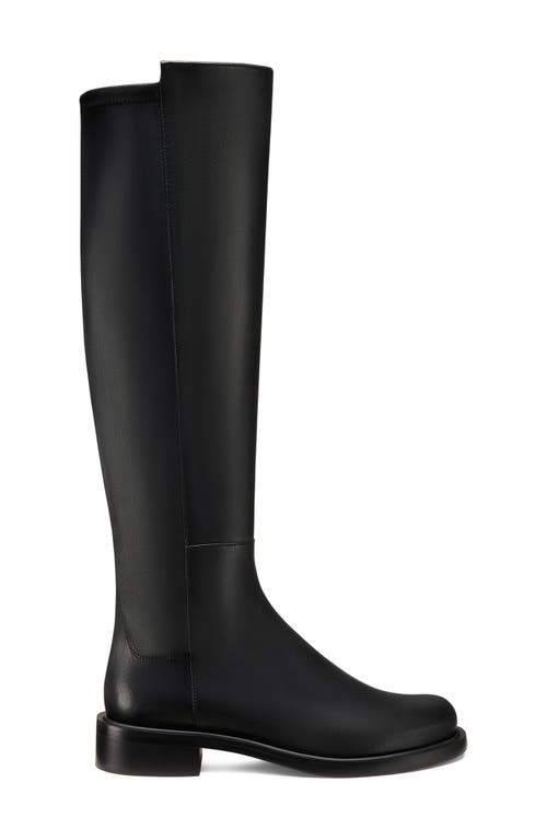 Stuart Weitzman 5050 Gisele Knee High Boot In Black