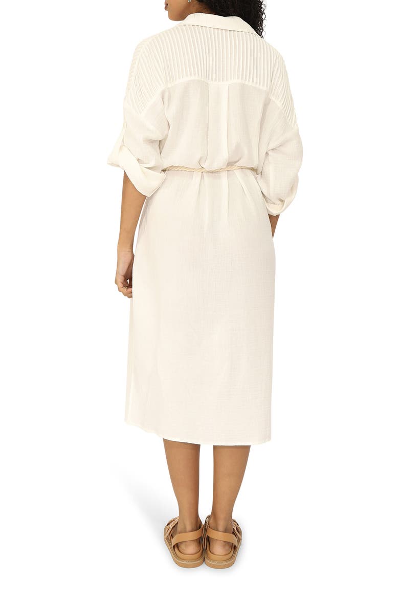 Seven Wonders Shirtdress, Alternate, color, WHITE