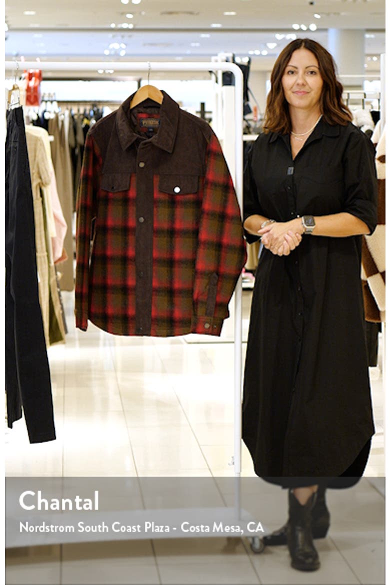 Timberline Plaid Wool Blend Shirt Jacket video