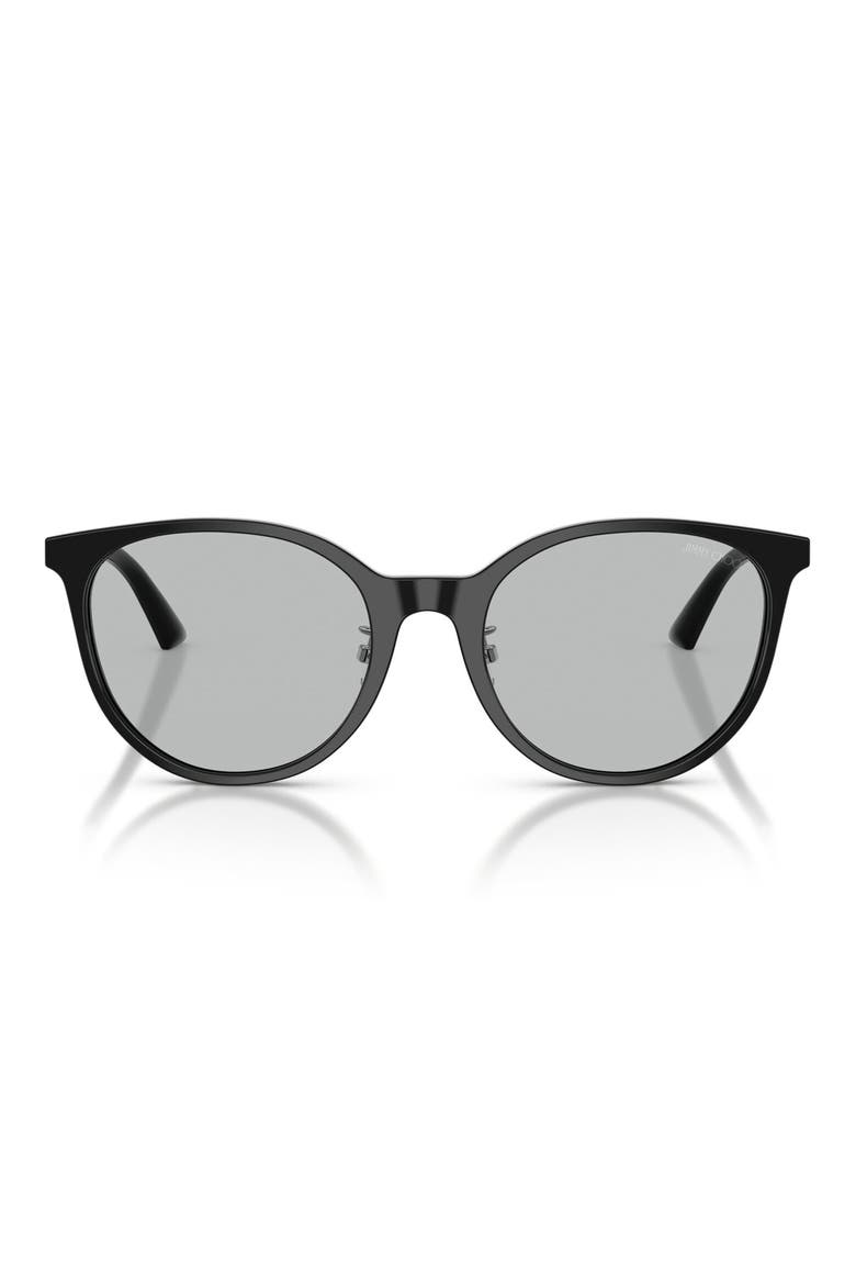 54mm Phantos Sunglasses, Main, color, BLACK / LIGHT GREY