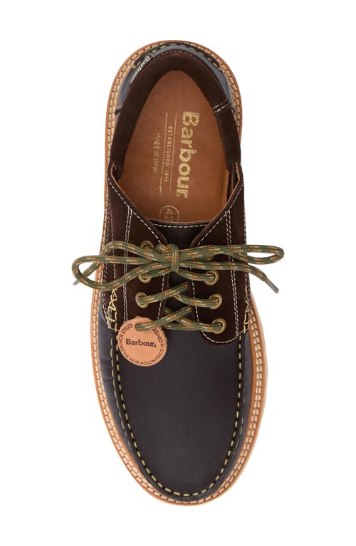 Barbour X Wildbunch Southfield Derby In Brown