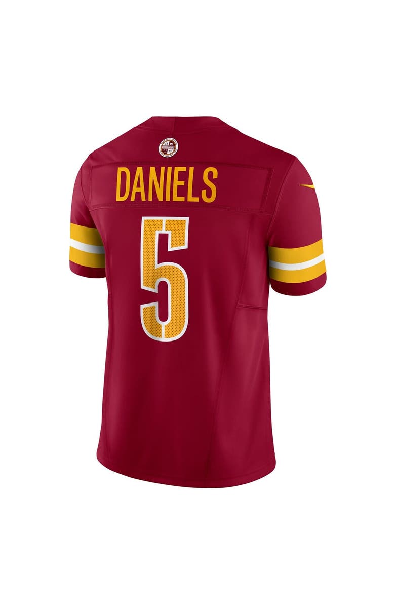 Nike Men's Nike Jayden Daniels Burgundy Washington Commanders Vapor F.U.S.E. Limited Jersey, Alternate, color, Burgundy