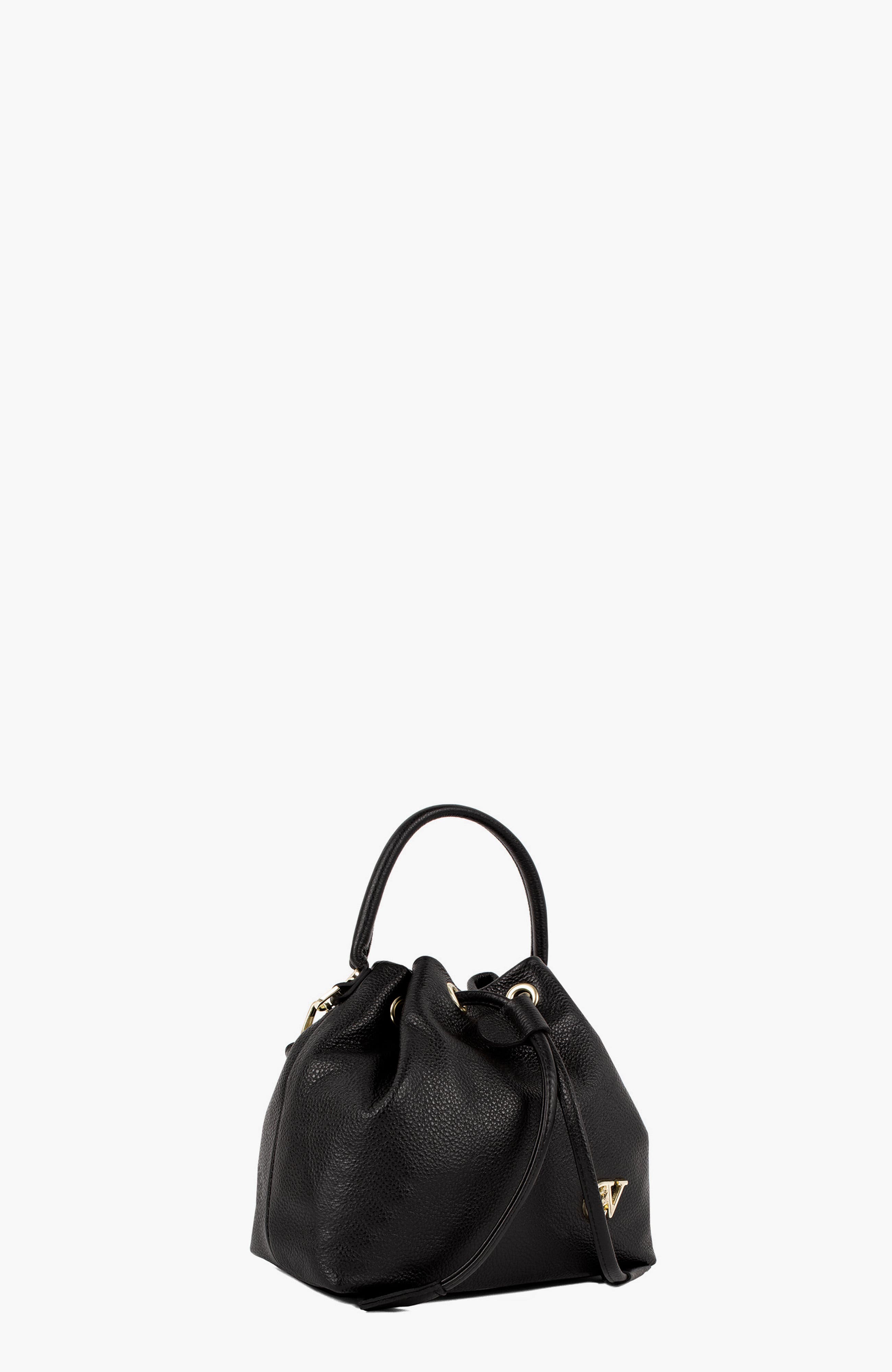 Signature CV By Cavalinho Leather Bucket Bag 651, Alternate, color, Black