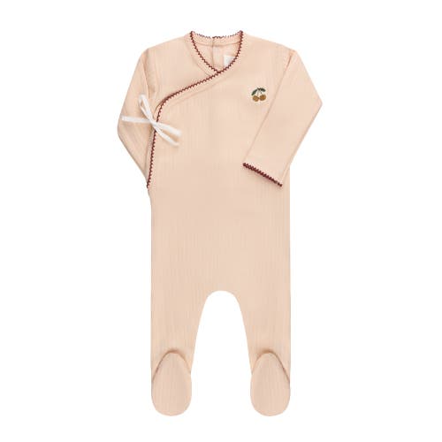 Ely's & Co. Embroidered Cherry Collection In Pink