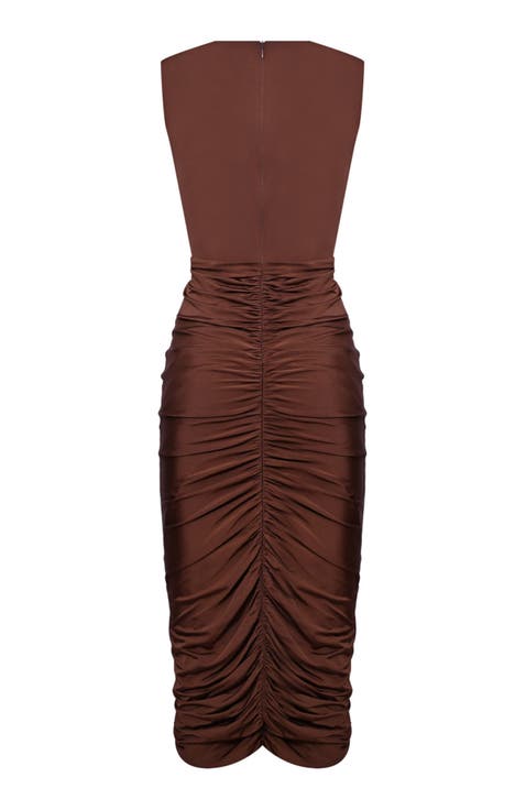 Moonlit Jersey Midi Dress
