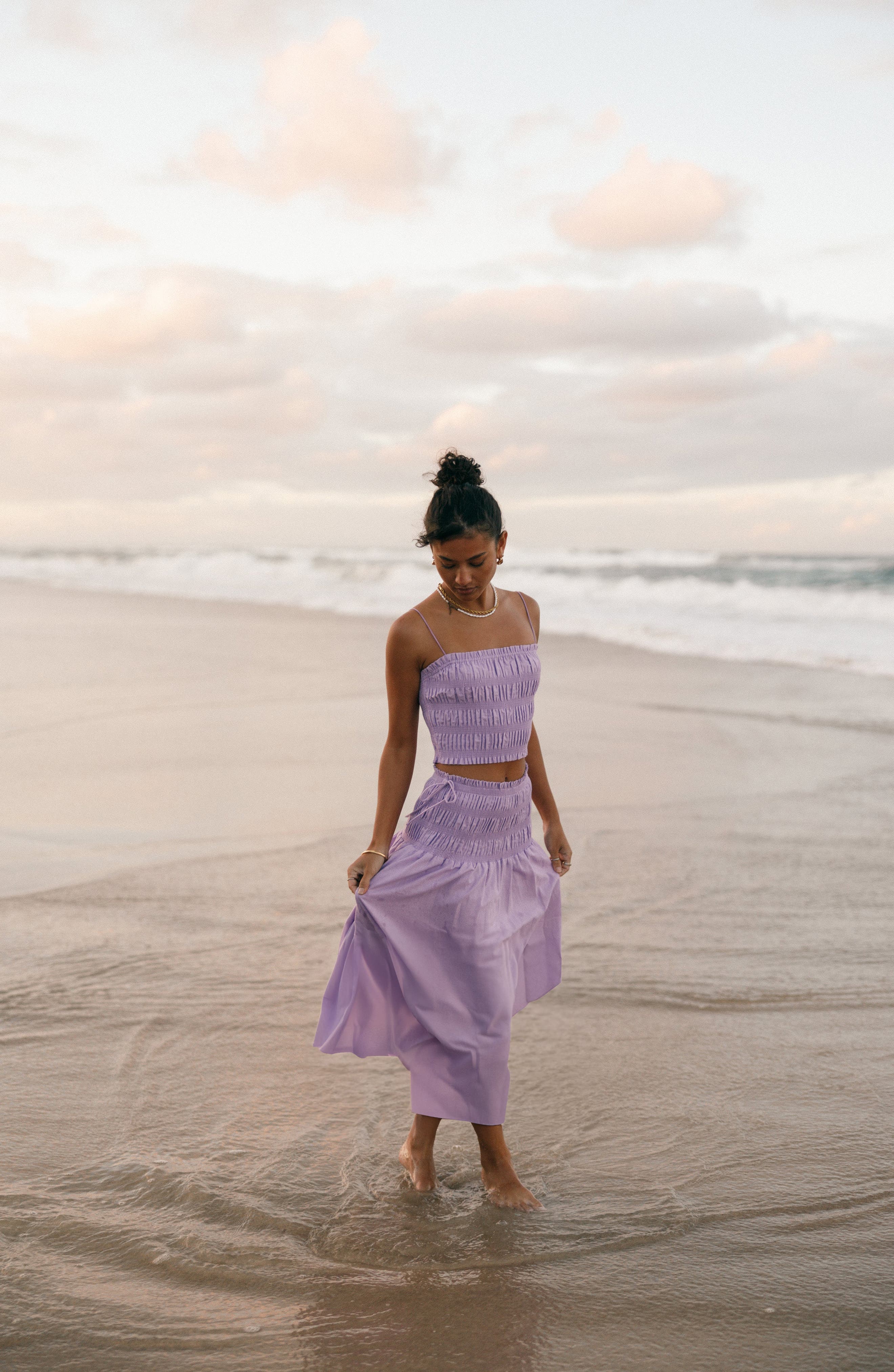 Petal & Pup Adine Crop Camisole & Skirt Set (Women) | Nordstromrack