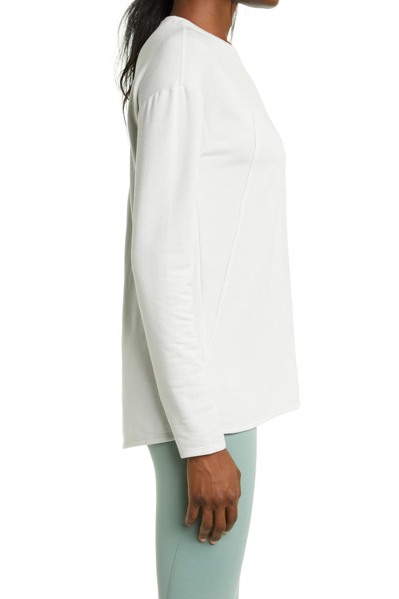 Cozy Long Sleeve Top, Alternate, color, GREY GLACIER
