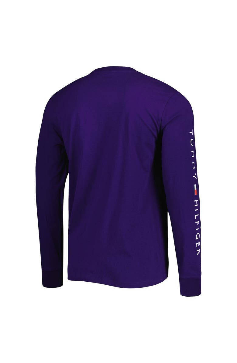 Tommy Hilfiger Men's Tommy Hilfiger Purple Baltimore Ravens Peter Team Long Sleeve T-Shirt, Alternate, color, 