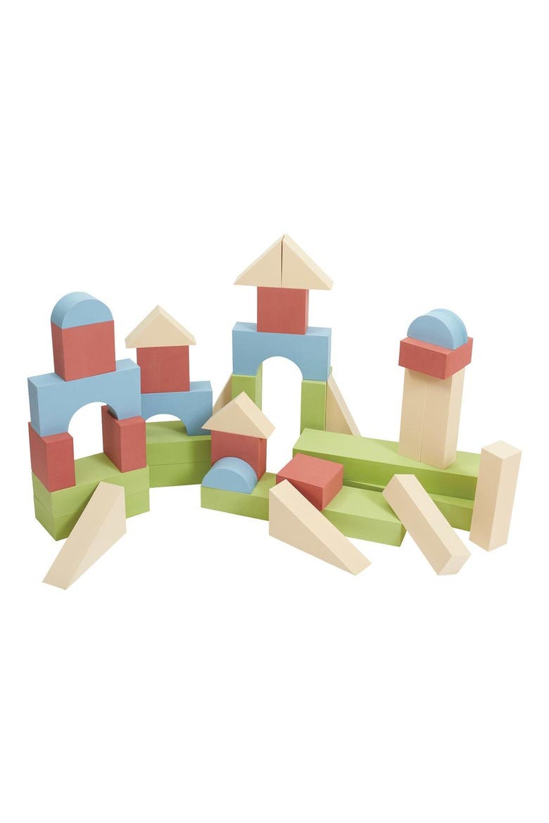 Jumbo Foam Colored Blocks - 36 Pieces, Main, color, Multicolored