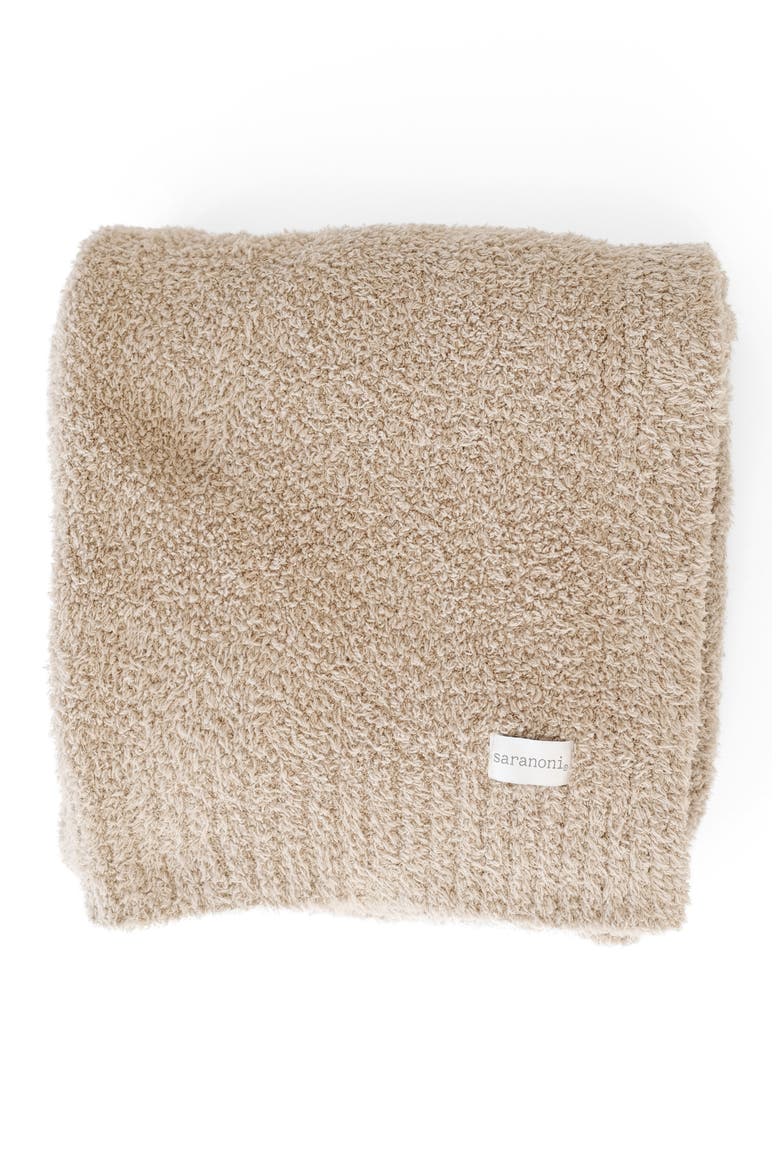 Bamboni Toddler Blanket, Main, color, TAUPE