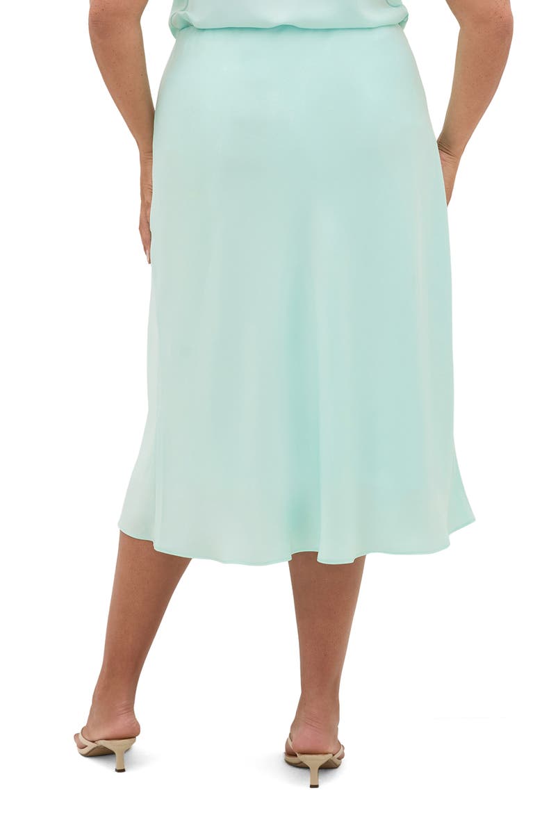 Miranda A-Line Midi Skirt, Alternate, color, SPEARMINT