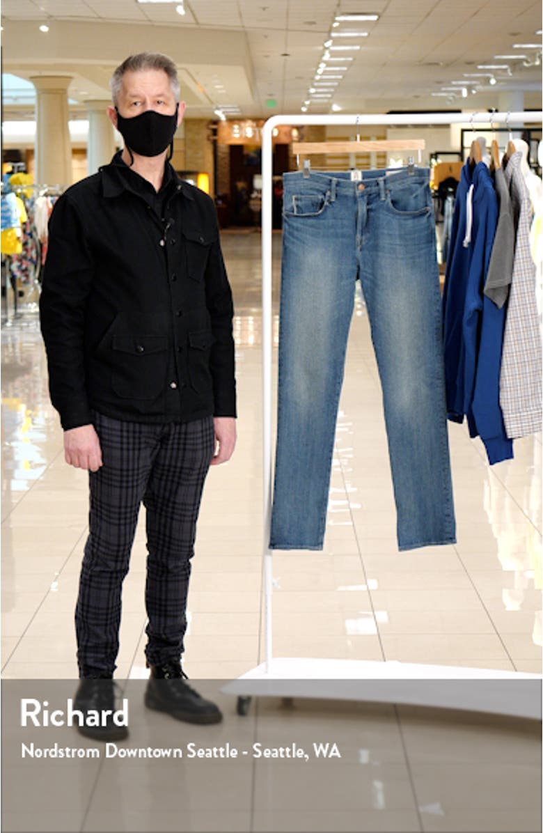 The Pen Slim 11.5-Ounce Air Stretch Selvedge Jeans, sales video thumbnail