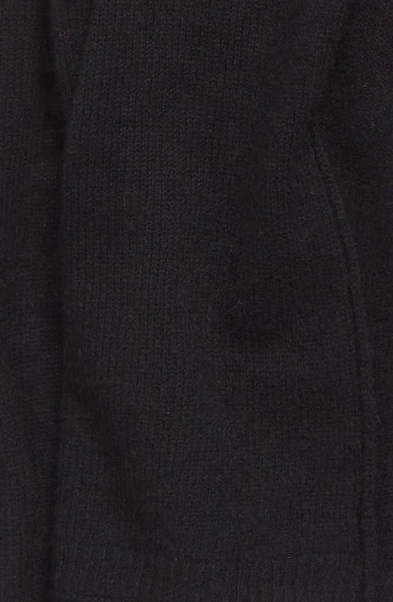 Nordstrom Cashmere Scarf, Alternate, color, Black Rock