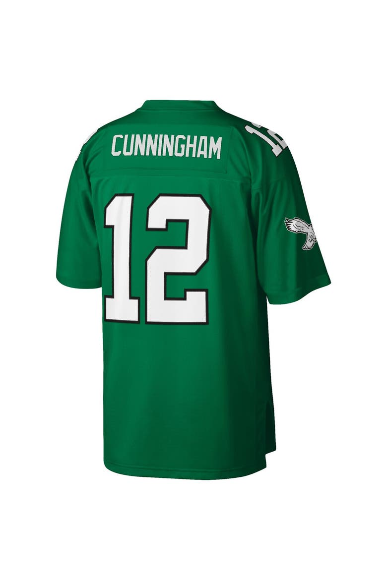 Men's Mitchell & Ness Randall Cunningham Kelly Green Philadelphia Eagles Big & Tall 1990 Retired Player Replica Jersey, Alternate, color, Kelly Green
