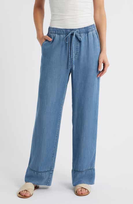 Cloth & Stone Ladder Trim Drawstring Pants