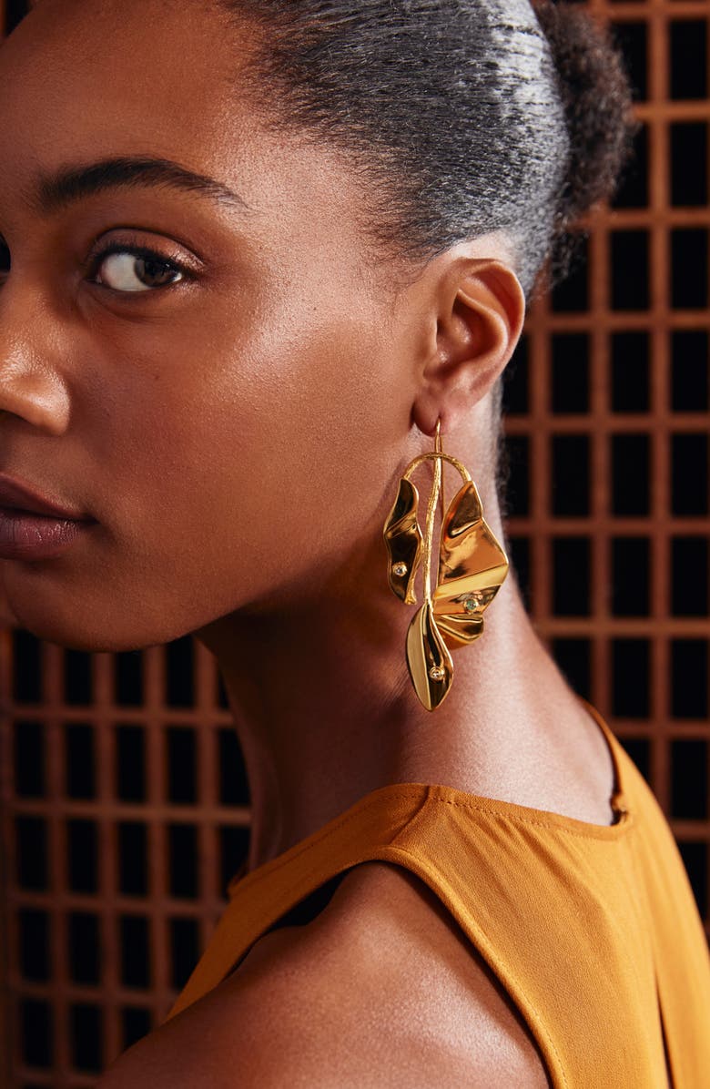 Lizzie Fortunato Golden Breeze Drop Earrings, Alternate, color, 