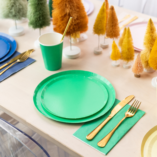 Jollity & Co Shade Collection Guest Napkins In Grass
