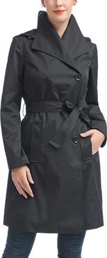 Kimi & Kai Elsa  Hooded Trench Coat