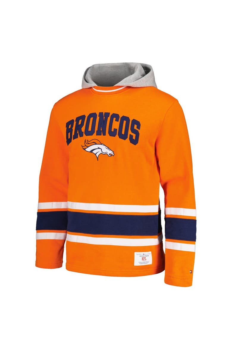 Men's Tommy Hilfiger Orange Denver Broncos Ivan Fashion Pullover Hoodie, Alternate, color, Orange