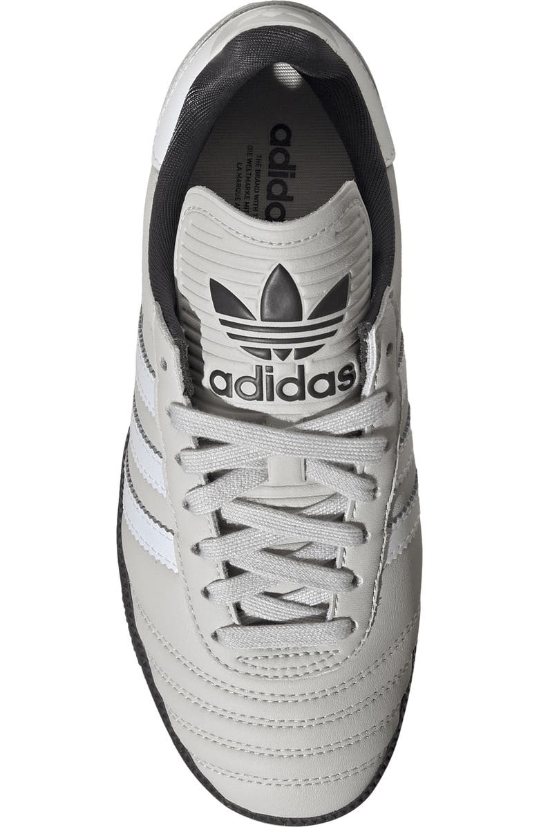 adidas Kids' Samba JP Sneaker, Alternate, color, Grey / Off White/ Black