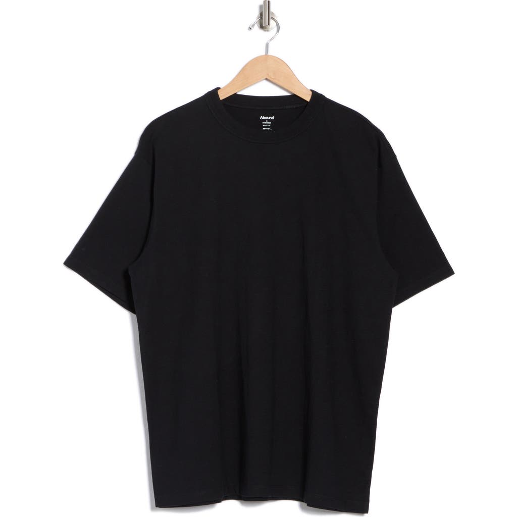 Abound Oversize Cotton T-shirt In Black