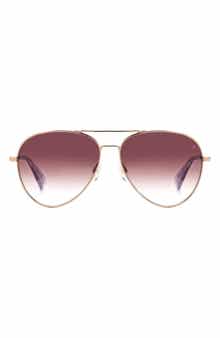 rag & bone 59mm Aviator Sunglasses
