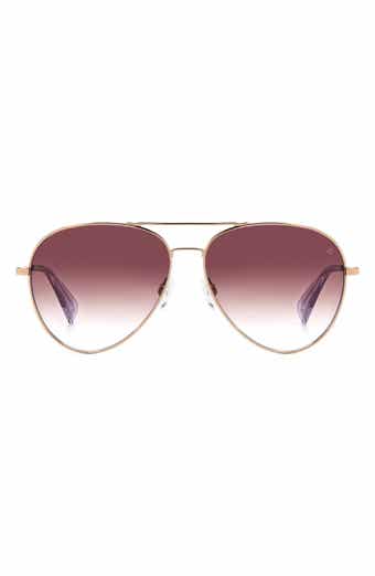 rag & bone 59mm Aviator Sunglasses