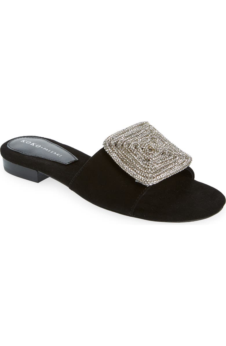 KOKO + PALENKI Dina Mismatched Slide Sandals, Main, color,