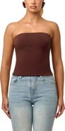 Naked Wardrobe Smooth Crop Tube Top