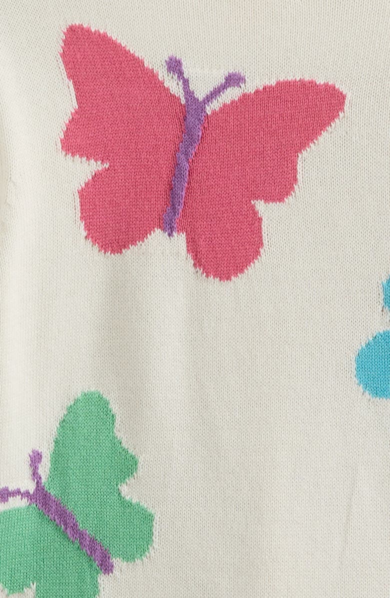 Tucker + Tate Kids' Icon Sweater, Alternate, color, Ivory Egret Lil Butterflies