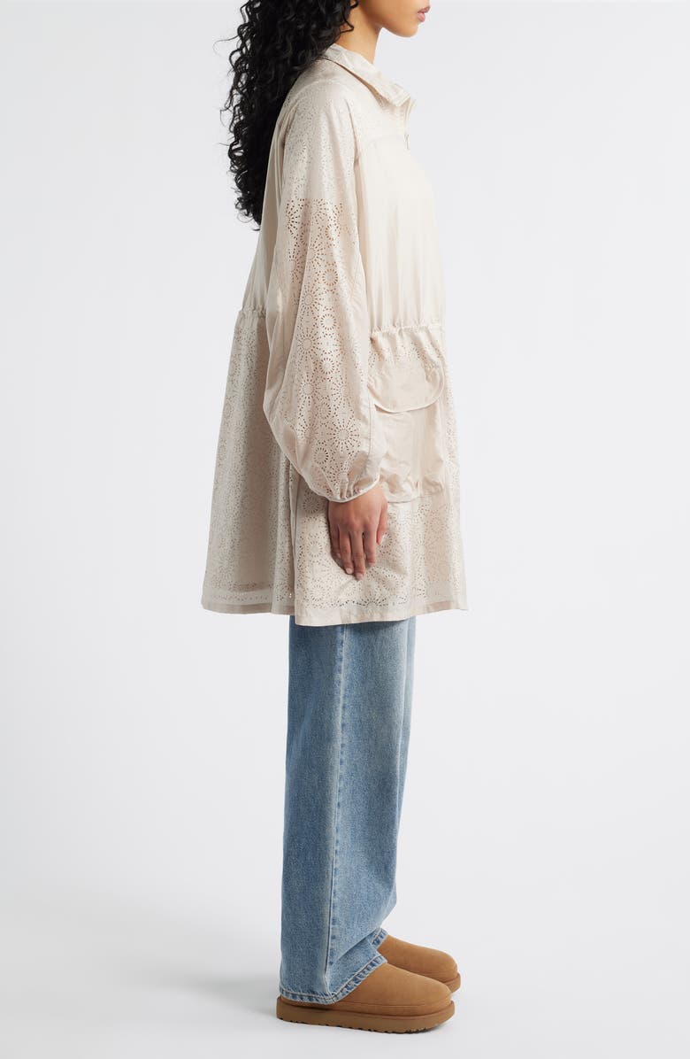 UGG<sup>®</sup> Kynlee Nylon Full Zip Dress Jacket, Alternate, color, 