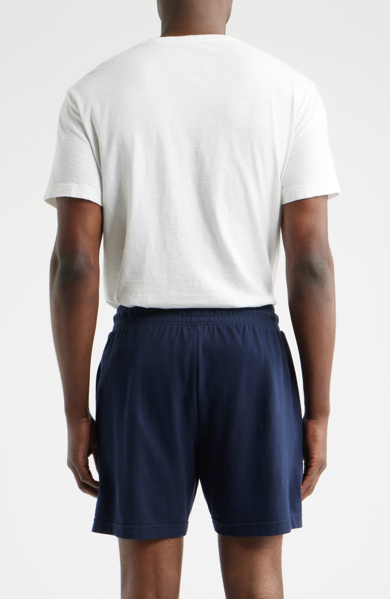 Polo Ralph Lauren Featherweight 6-Inch Cotton Blend Piqué Pajama Shorts, Alternate, color, Blue