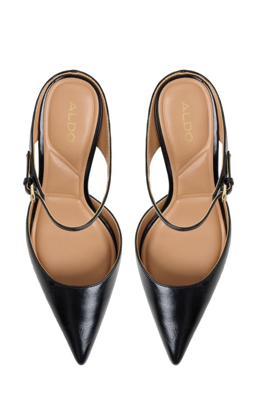Aldo Sidnney Pointed Toe Pump In Black