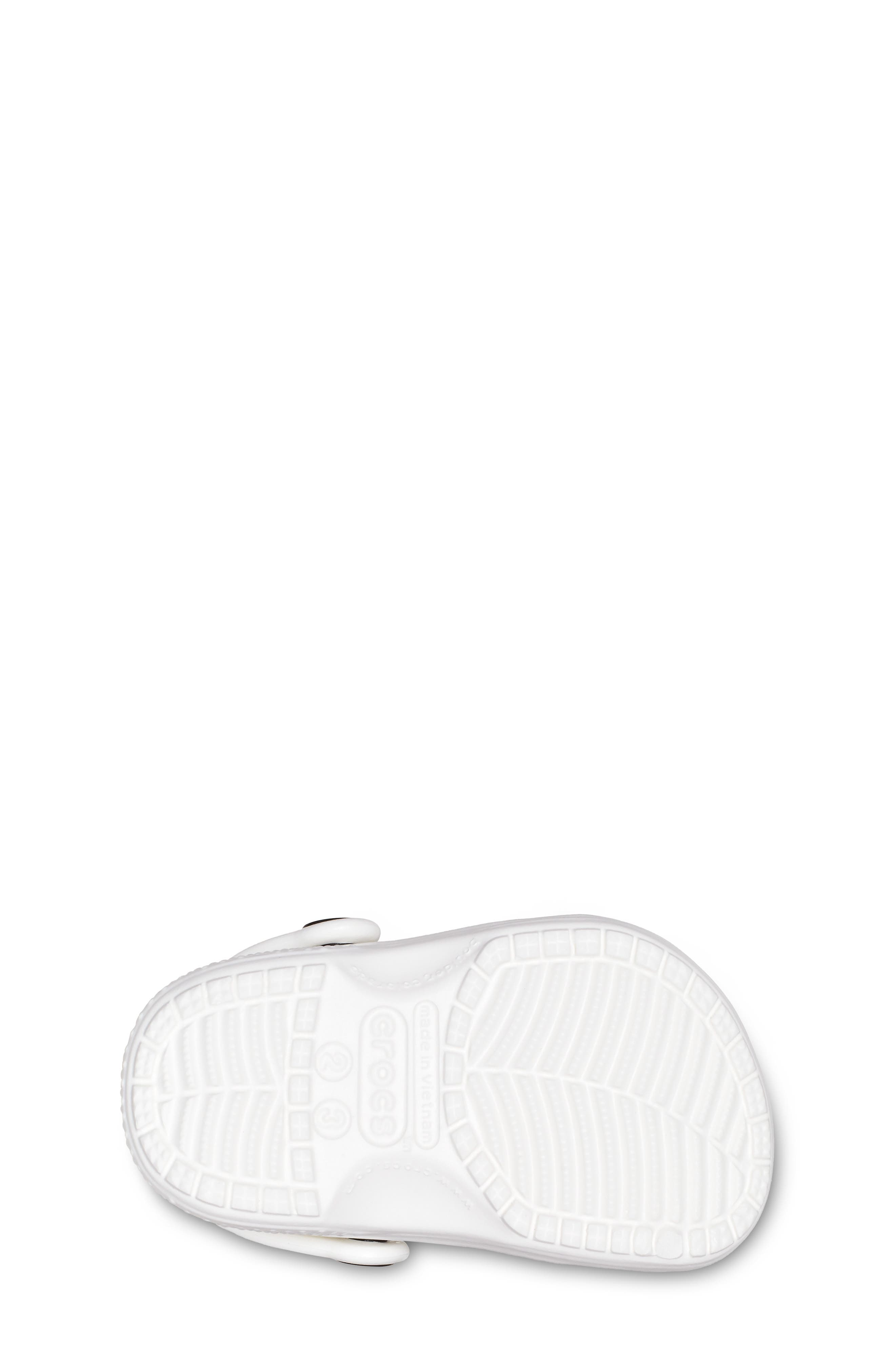 Littles Clog, Alternate, color, WHITE