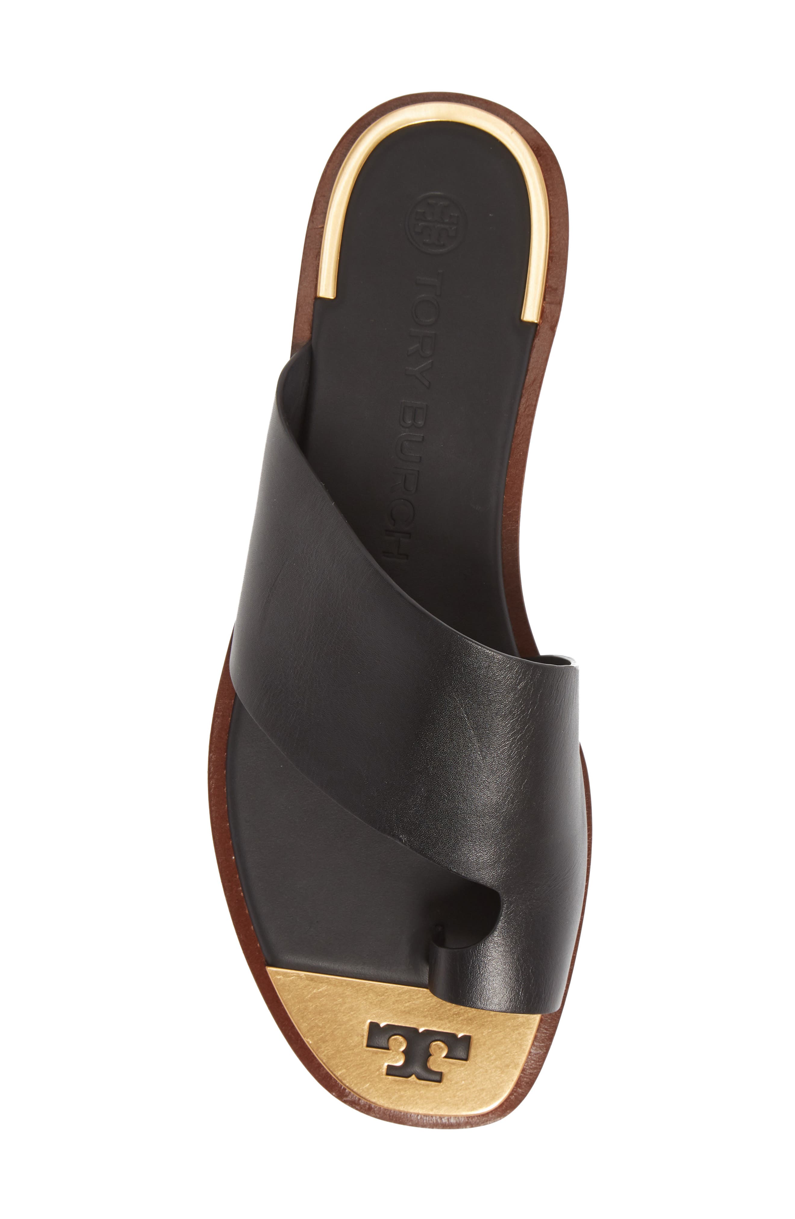 Tory Burch Selby Toe Ring Slide Sandal, Alternate, color, 