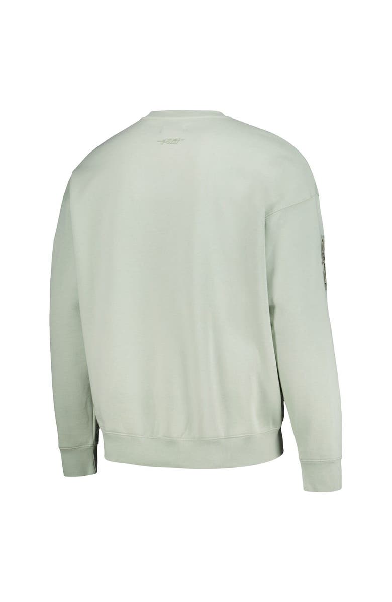 PRO STANDARD Men's Pro Standard Green Seattle Mariners Neutral Drop Shoulder Pullover Sweatshirt, Alternate, color, Green