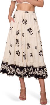 MELLODAY Midi Skirt