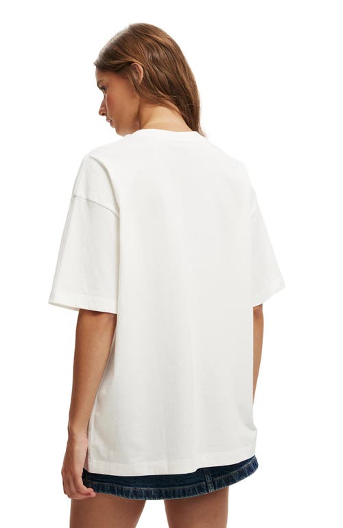 Cotton On The Lcn Music Boxy Graphic Tee In Willie Nelson Horse