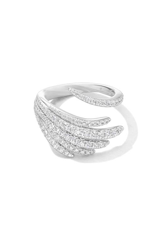 Shop Hearts On Fire Vela Cocktail Ring In White Gold