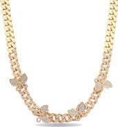 EYE CANDY LOS ANGELES Naomi Butterfly Necklace
