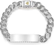 LAGOS Men's Anthem ID Curb Chain Bracelet