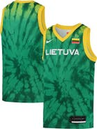 Nike Youth Nike Green Lithuania Basketball 2020 Summer Olympics Replica Team Jersey