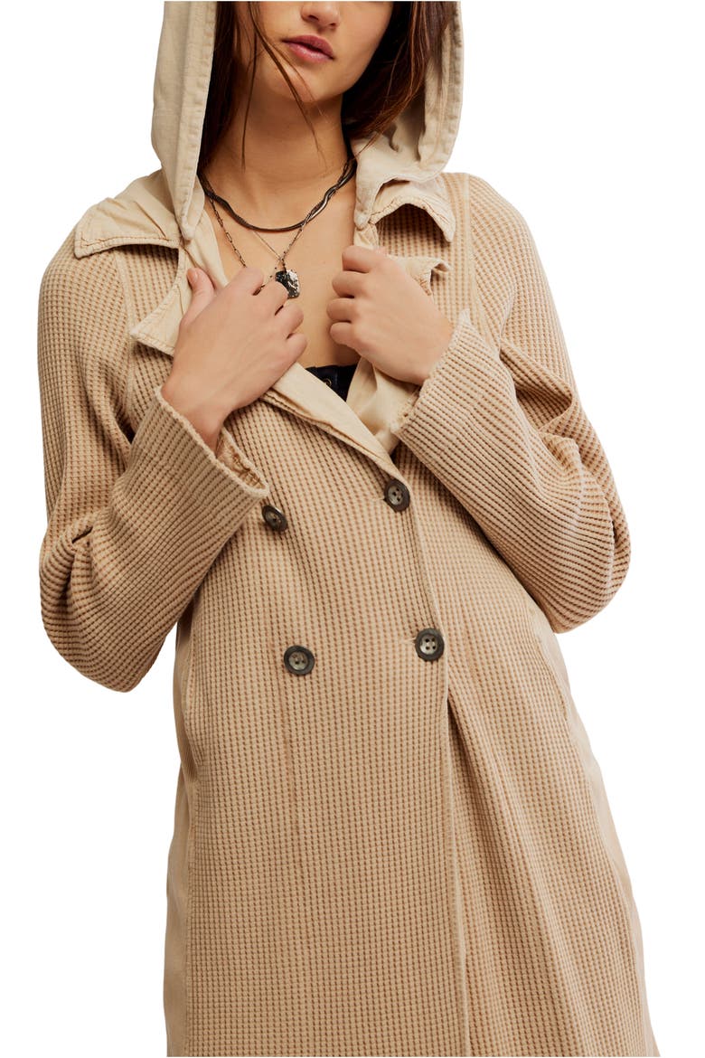 Landon Knit Duster, Alternate, color, SAND
