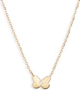 Anzie Jac + Jo Icon Butterfly Pendant Necklace