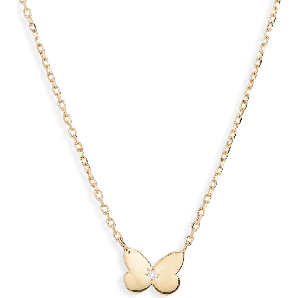 Anzie Jac + Jo Icon Butterfly Pendant Necklace