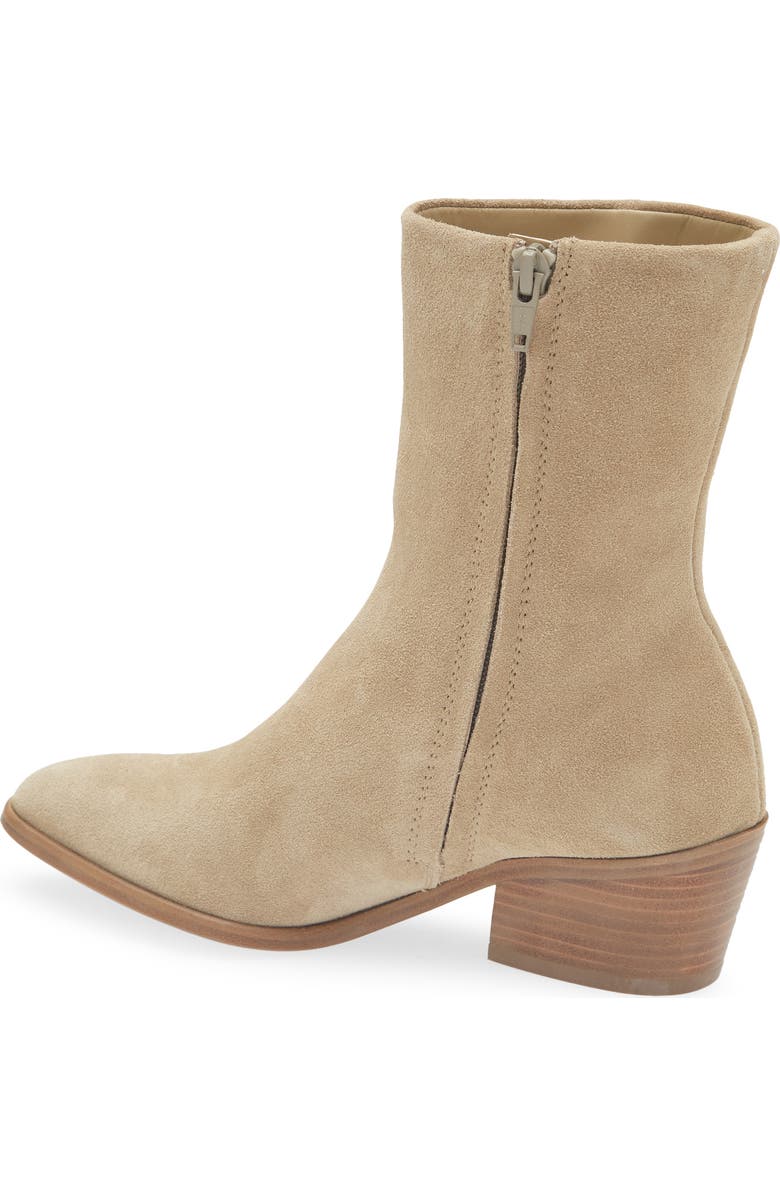 Pedro Garcia Atena Block Heel Boot, Alternate, color, Cork Velour