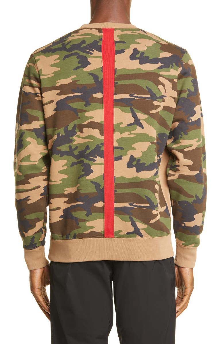 Ovadia & Sons Dune Camo Crewneck Sweatshirt, Alternate, color, 