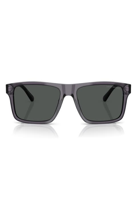 57mm Square Sunglasses