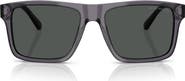 Emporio Armani 57mm Square Sunglasses